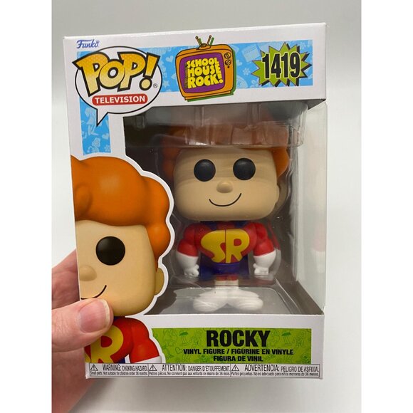 School House Rock! Funko Pop: 2023 Rocky 1419 Figurine- Collectible Animation - Picture 5 of 6